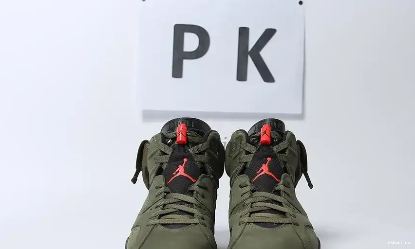 READY PK MATERIALS Scott Travis 6 Jordan GOD SHIP RETAIL TO Retro 0514